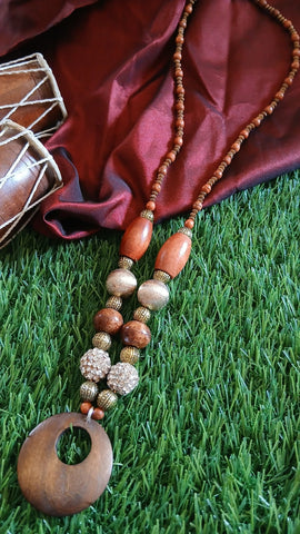 wooden beads mala