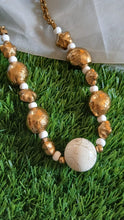 Antique gold Mala
