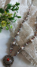 Antique rajisthani Mala with siver beads...